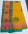 PL Salem Sarees Hand Block Printed Saree